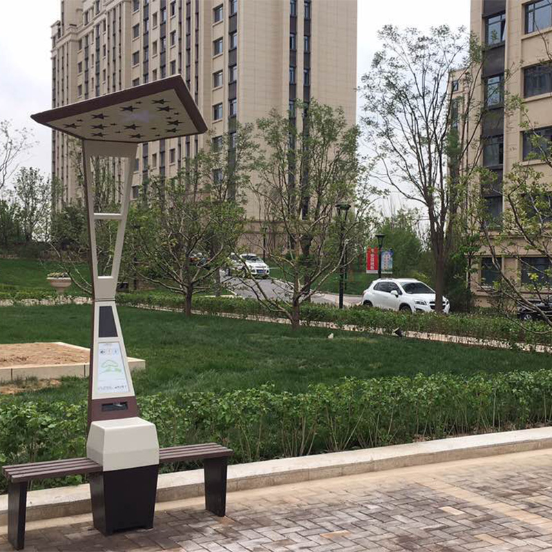 Weiyin Smart Street Bänke in Peking